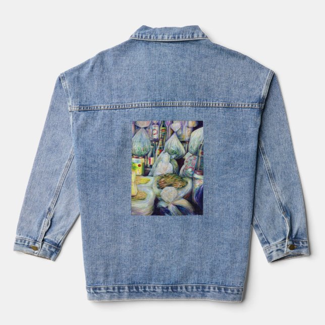 Singapore's Sundried Flavors Denim Jacket (Back)