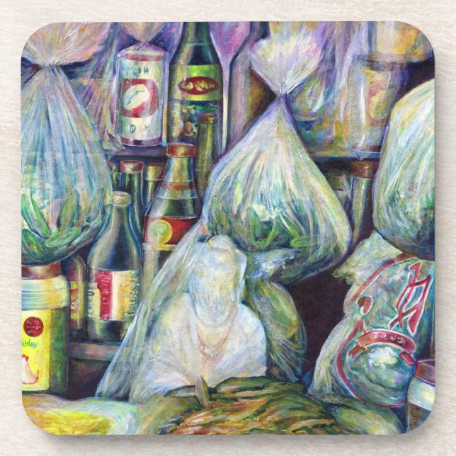 Singapore's Sundried Flavors Drink Coaster (Front)