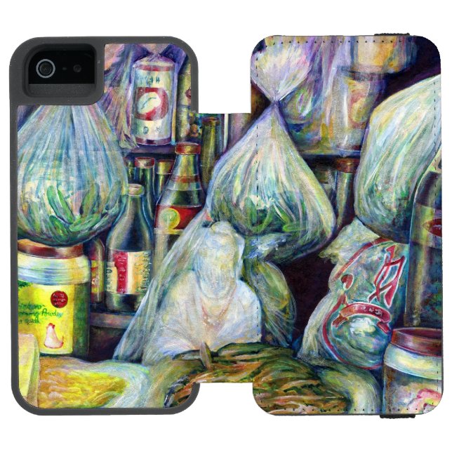 Singapore's Sundried Flavors Incipio iPhone Wallet Case (Folio Open)