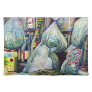 Singapore's Sundried Flavors Placemat