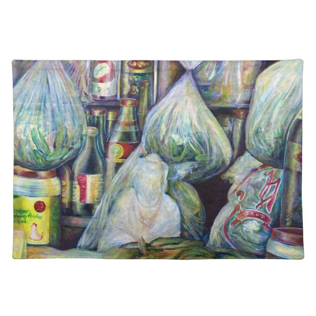 Singapore's Sundried Flavors Placemat (Front)