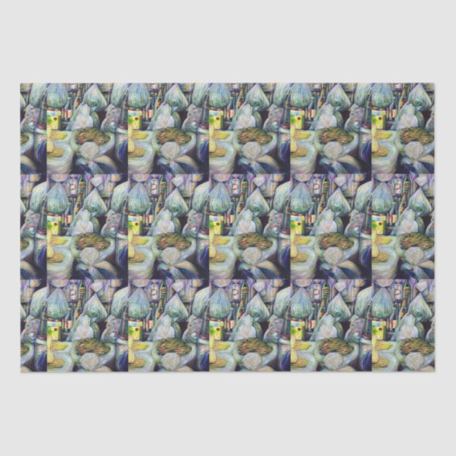 Singapore's Sundried Flavors Tissue Paper (Front)