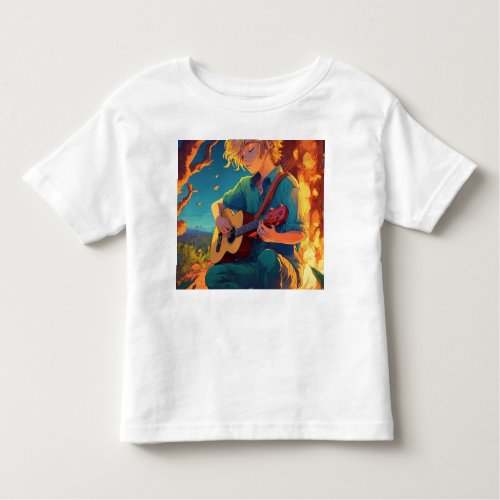 Singer boy toddler t_shirt