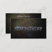 Singer Business card (Front/Back)