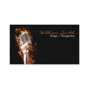 Singer Business card