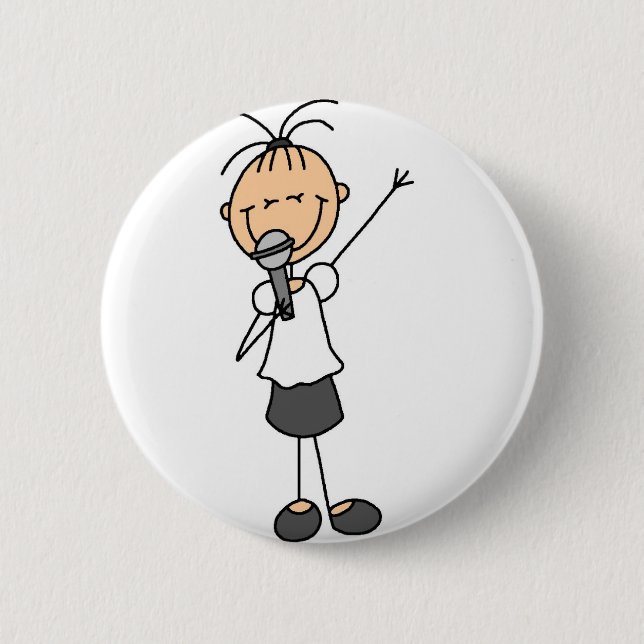 Singer Button (Front)