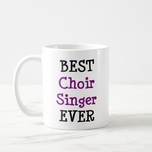 singer choir best coffee mug