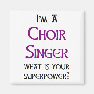 singer choir magnet