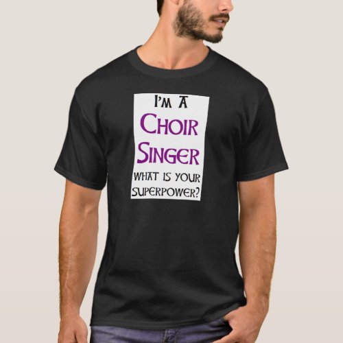 singer choir T_Shirt