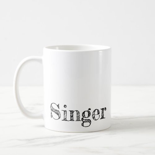 Singer _ Classic Mug 325 ml Coffee Mug