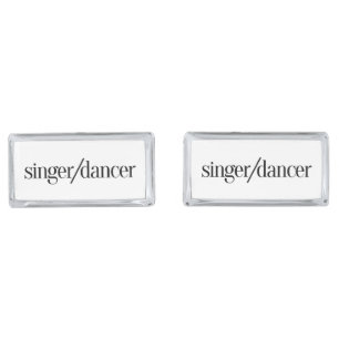 Singer Dancer Cufflinks