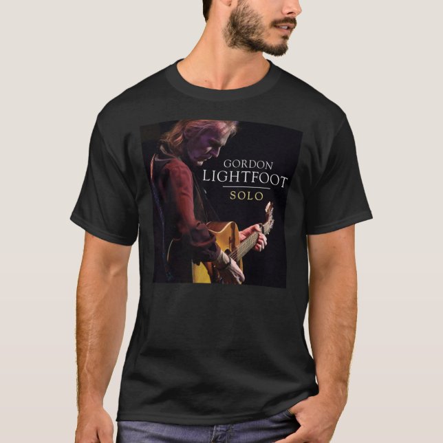 Singer Gordon Lightfoot Solo Album   T-Shirt (Front)