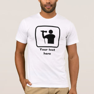 Singer Logo -- Customizable T-Shirt