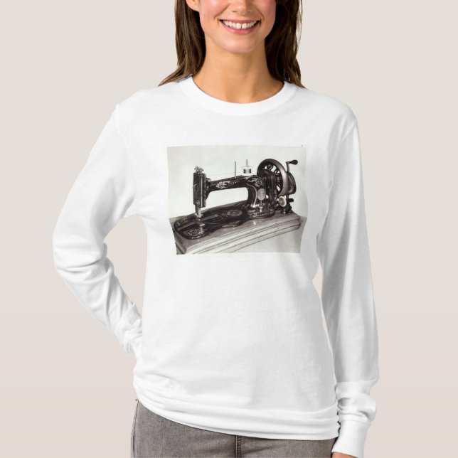 Singer 'New Family' sewing machine, 1865 T-Shirt (Front)