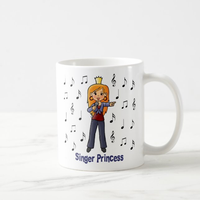 Singer Princess Coffee Mug (Right)