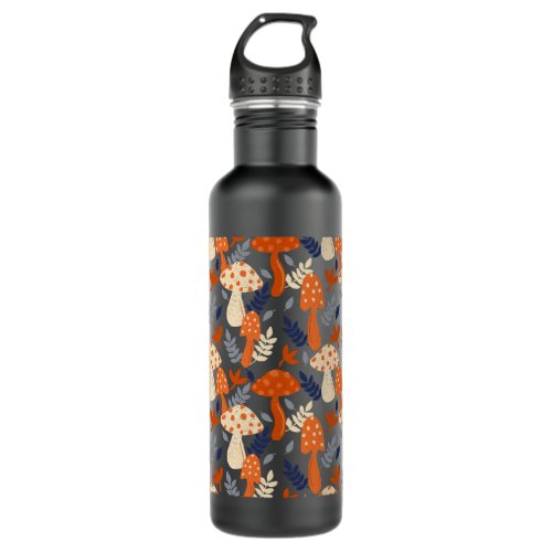 Singer psychonauts Magic Game Mushroom Forest Stainless Steel Water Bottle