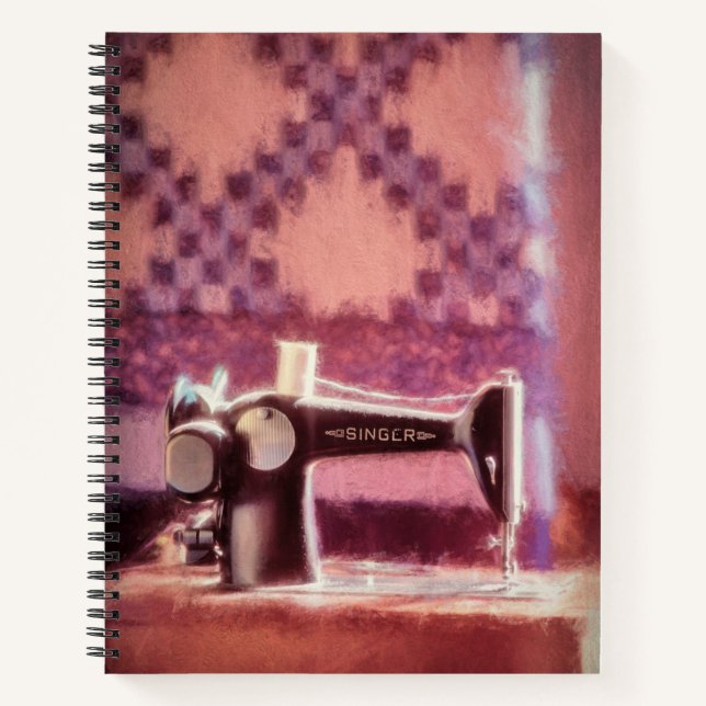 Singer Sewing Machine Notebook (Front)
