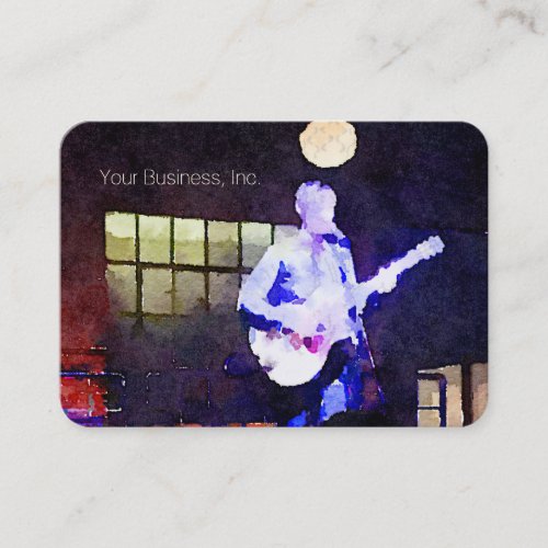 Singer Songwriter Business Card