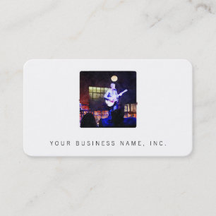 Singer Songwriter Business Card