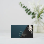 Singer, Vocalist, Solo, Performance Entertainment Business Card (Standing Front)