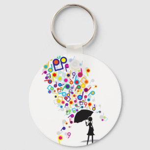Singin' in the Rain Keychain