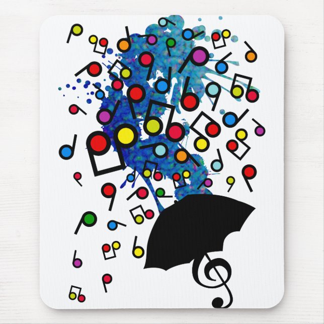 Singin' in the Rain Mouse Pad (Front)
