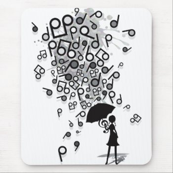 Singin' In The Rain Mouse Pad by auraclover at Zazzle