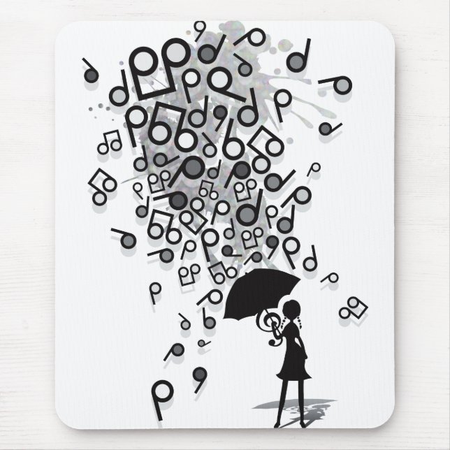 Singin' in the Rain Mouse Pad (Front)