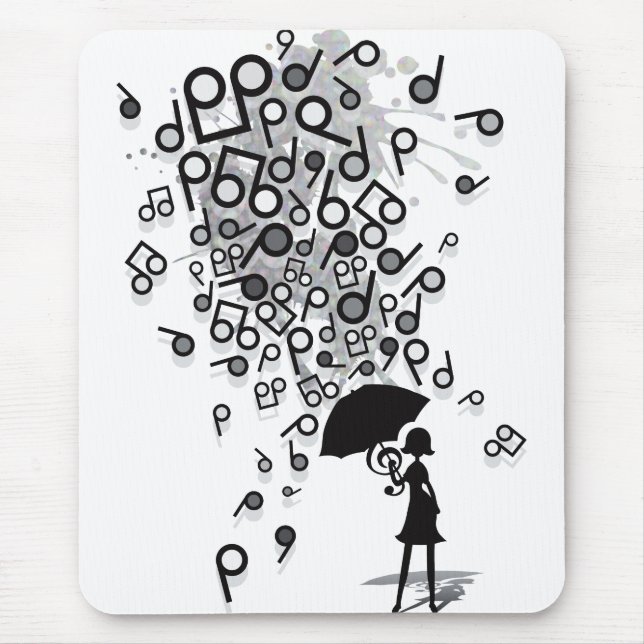 Singin' in the Rain Mouse Pad (Front)