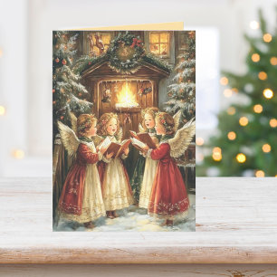 Singing Angels Holiday Card