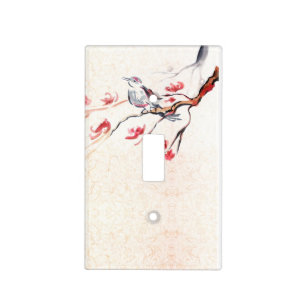 Singing Bird Background Light Switch Cover