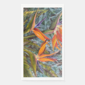 "Singing Bird of Paradise" Guest Towels