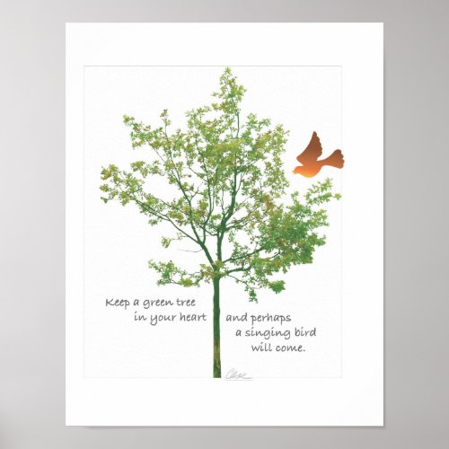 Singing Bird Poster