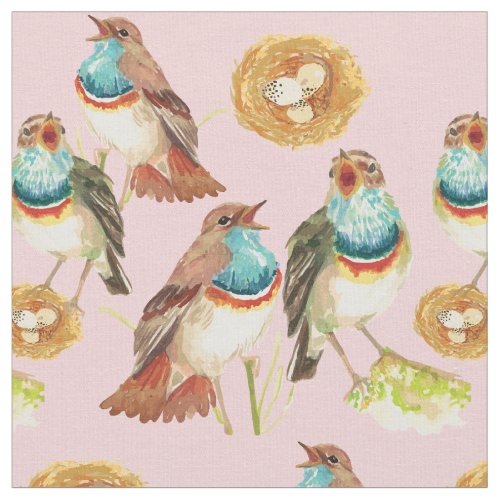 Singing Birds Fabric