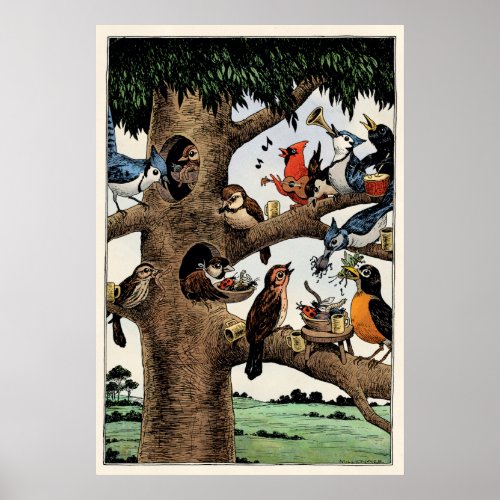 Singing Birds Poster