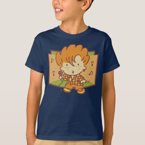 Singing Boy Kid T_Shirt