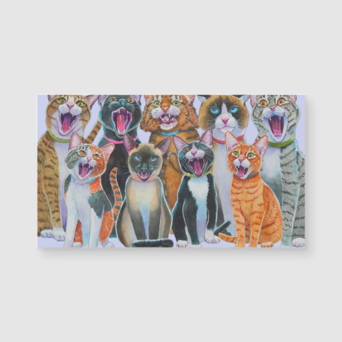 Singing Cats Refrigerator Magnets