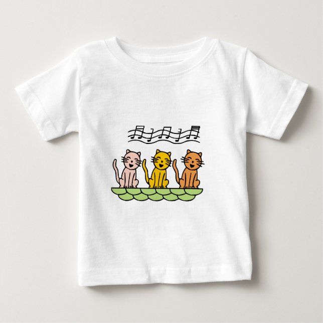 Singing Cats Tshirts and Gifts (Front)