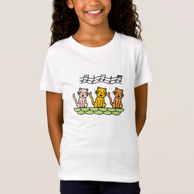 Singing Cats Tshirts and Gifts (Front)