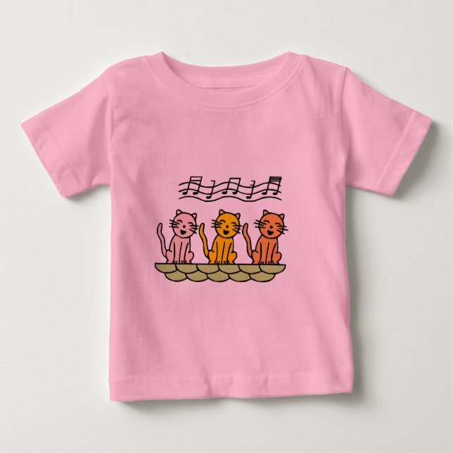 Singing Cats Tshirts and Gifts (Front)