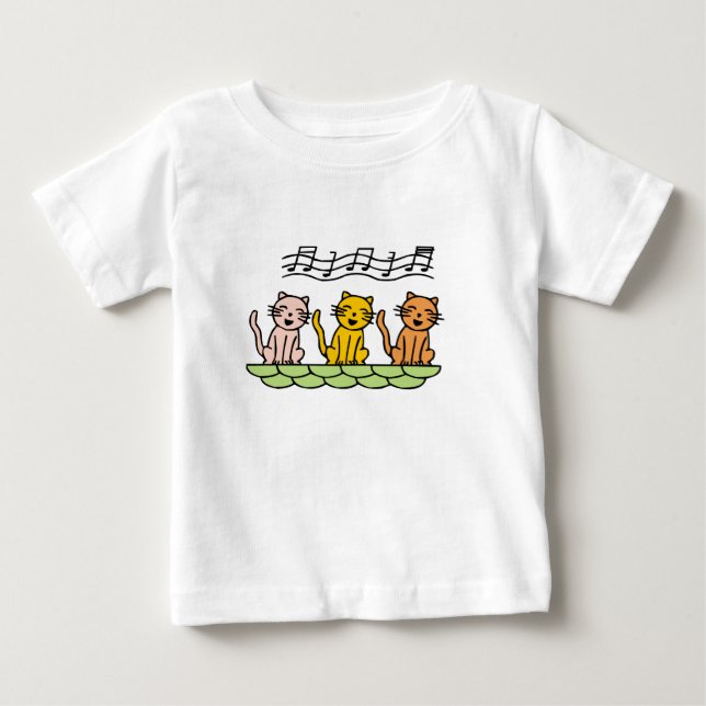Singing Cats Tshirts and Gifts (Front)