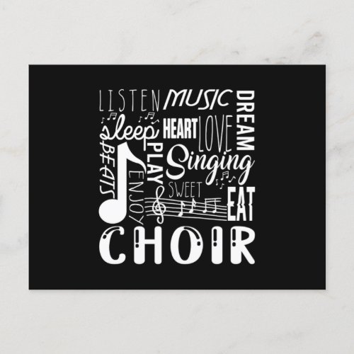 Singing Choir Chorus Choral Music Notes Clef Gift