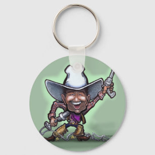Singing Cowboy Keychain