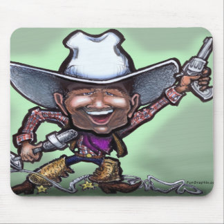 Singing Cowboy Mouse Pad