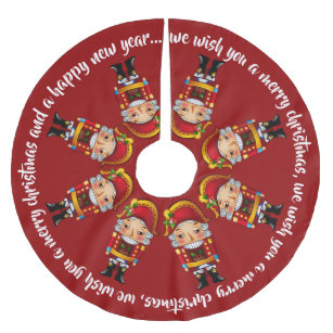 Nutcracker Christmas Tree Skirts Zazzle