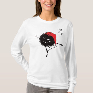 Singing Dancing Evil Christmas Bug Long Sleeve T-Shirt