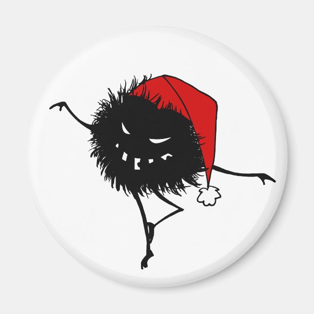 Singing Dancing Evil Christmas Bug Magnet (Front)