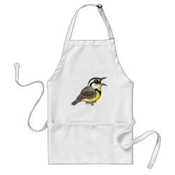 Eastern Meadowlark (singing) Apron