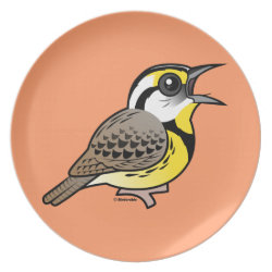 Eastern Meadowlark (singing) Plate