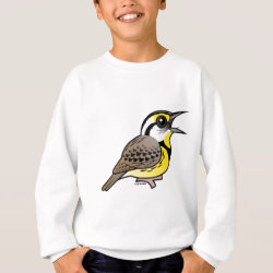 Eastern Meadowlark (singing) Kids' American Apparel Organic T-Shirt